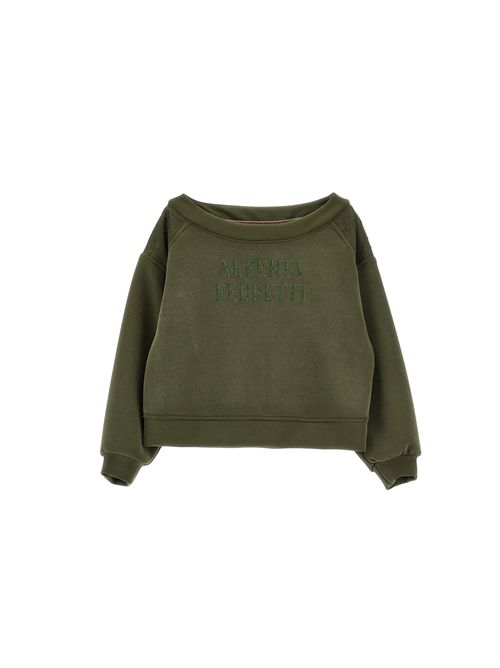 Felpa, bambina, logata. ALBERTA FERRETTI | R1H600 82090023